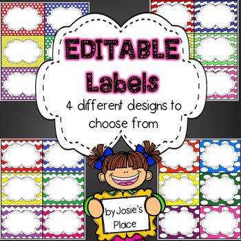 Preview of Labels  for the classroom (EDITABLE), word wall, book bins. Bonus: freebie!