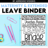 Maternity Leave & Extended Leave Binder, Editable in PowerPoint