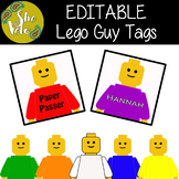 EDITABLE Lego Guy Tags