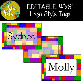 Lego Name s Worksheets Teaching Resources Tpt