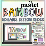 EDITABLE Lesson Pacing PowerPoint Slides Templates | Paste