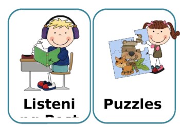 Preview of EDITABLE  Literacy Centre Posters - Guided Reading, Independent Reading