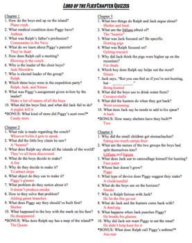 short answer questions lord of the flies