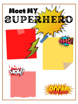 Preview of Meet My Superhero Template