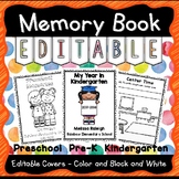 Journal of special days in Preschool PreK or Kindergarten 