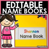 EDITABLE NAME PRACTICE BOOKS