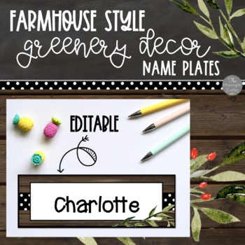 Magnolia Farmhouse Inspired Labels