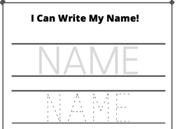 name tracing editable teaching resources teachers pay teachers