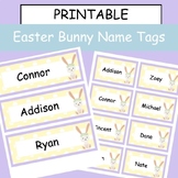 EDITABLE ON GOOGLE Easter Bunny Name Tags - Label