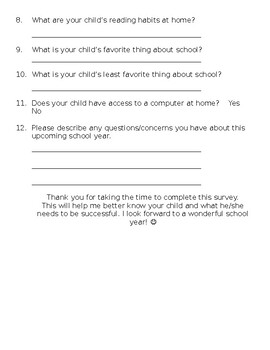 survey about school homework