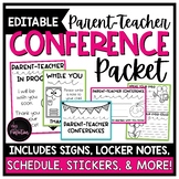 EDITABLE Parent Teacher Conference Packet | Printer Friendly!