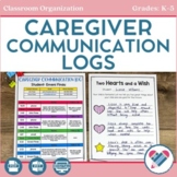 EDITABLE Parent and Caregiver Communication Logs