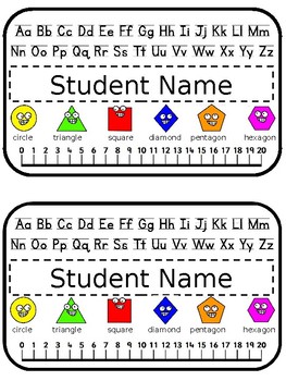 Preview of EDITABLE Pencil Box Name Tag Resource