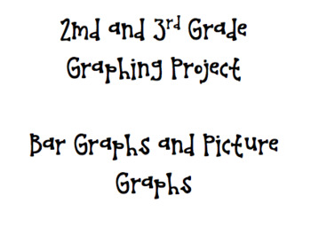 Preview of EDITABLE Picture Graph and Bar Graph Project