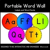 EDITABLE - Portable Sight Word Wall 