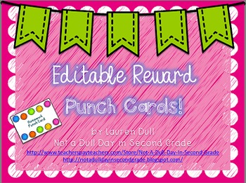 CathyFrank, Math Reward Punch Card