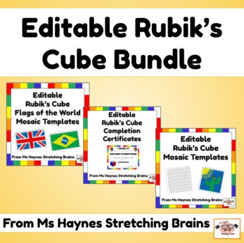 Preview of EDITABLE Rubik's Cube Bundle