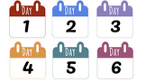 EDITABLE SLIDES Calendar Number Days of the Month Week Lab