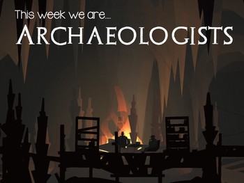 Preview of EDITABLE STEM Career Challenge - Archeologist