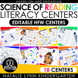 EDITABLE Sight Word Centers Science of Reading High Freque