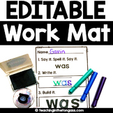 Editable Sight Word Work Activities
