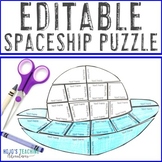 EDITABLE Spaceship | Great for an Outerspace or Space Them