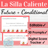 EDITABLE Spanish Future and Conditional Tense Hot Seat Gam