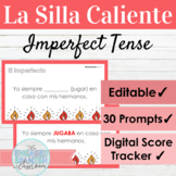 EDITABLE Spanish Imperfect Tense Hot Seat Game | La Silla 