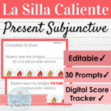 EDITABLE Spanish Present Subjunctive Hot Seat Game | La Si