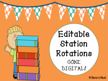 Preview of EDITABLE Station Rotations
