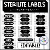 Sterilite Drawer Labels: Black and Shiplap - Dunn Inspired