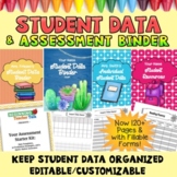 Editable Student Data Binder | Editable Tracking Sheets | 