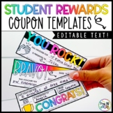 EDITABLE Rewards and Incentives Coupon Templates
