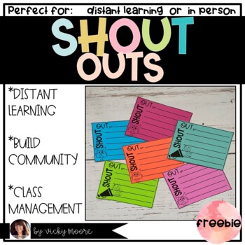 Preview of EDITABLE Student SHOUT OUTS | FREE Student SHOUT outs