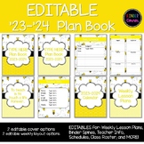 EDITABLE Teacher Planner 2023-2024 – Bumble Bee Theme