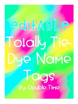 tie dye logo names