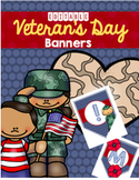 EDITABLE Veteran's Day Banners