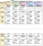EDITABLE Weekly Lesson Plan Planning Template for Teachers