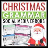 Christmas Grammar Activity - Editing Errors in Holiday Cha