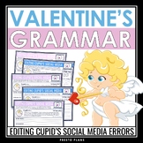 Valentine's Day Grammar Activity - Editing Errors in Cupid
