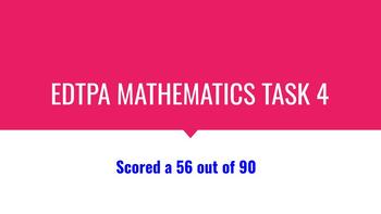 Preview of Edtpa Elementary Mathematics Task 4 Grade 4