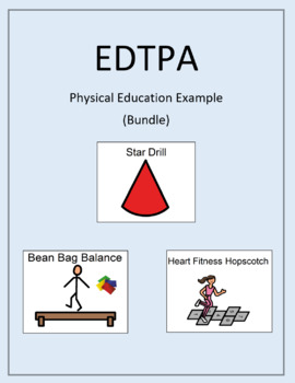 Preview of EDTPA Physical Education Package Deal