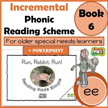 Preview of Phonic Reading Scheme for Older Pupils + PowerPoint:  EE: Book 6