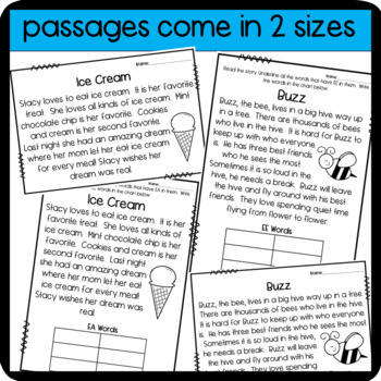 EE and EA Passages by Designed by Danielle | Teachers Pay Teachers