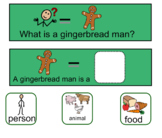 Gingerbread Man (Interactive) Smart Notebook Activity
