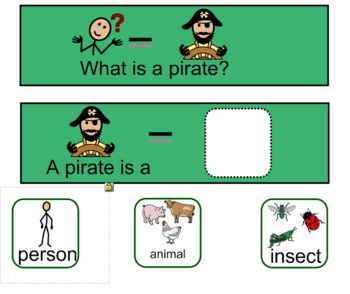 Preview of How I Beccame a Pirate Interactive Smart Notebook Activity