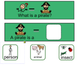 How I Beccame a Pirate Interactive Smart Notebook Activity