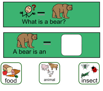 Preview of We're Going On a Bear Hunt Interactive Smart Notebook Activity