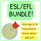 EFL & ESL | Complete BUNDLE | PowerPoint + Lesson Plan | 20% OFF