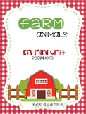 EFL Farm Animals Mini Unit - Vocabulary Work